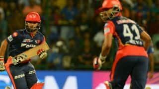 IPL 2018: RR need 151 in 12 overs against DD in rain-hit match